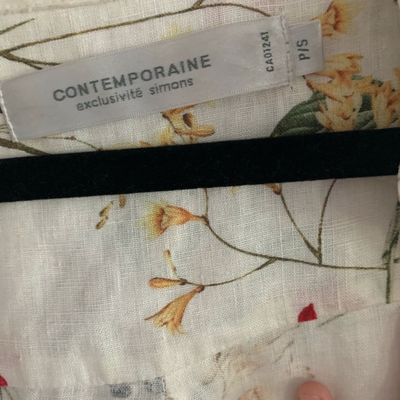 Simons Contemporaine long linen shirt - Picture 5 of 9